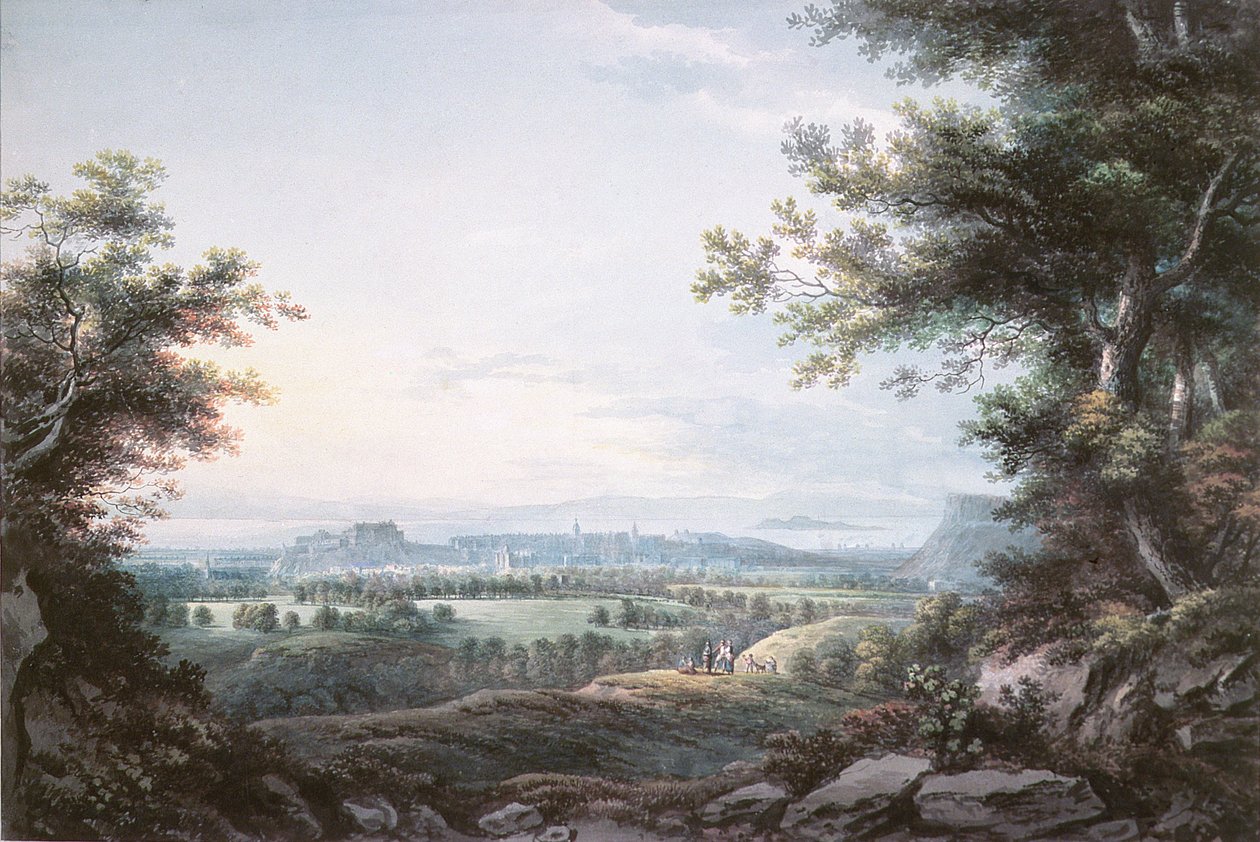 Güneyden Edinburg, 18. yüzyıl by R. Short