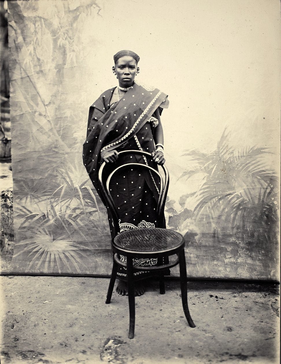 Swahili woman (gelatin silver print) by R. V. Pereira