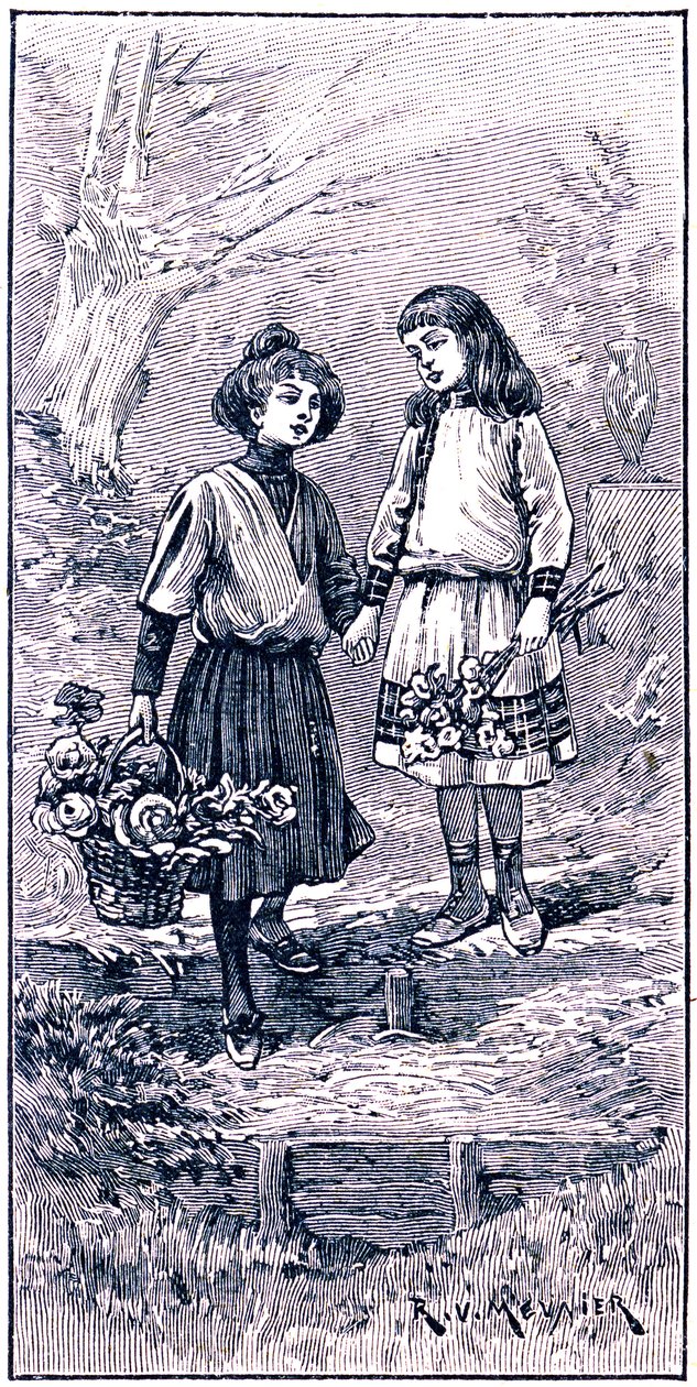El ele tutuşan iki arkadaş by R.V. Meunier