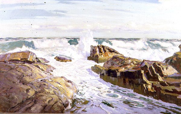 Sabah Işığı, St. Ives, c.1922 by R. Borlase Smart