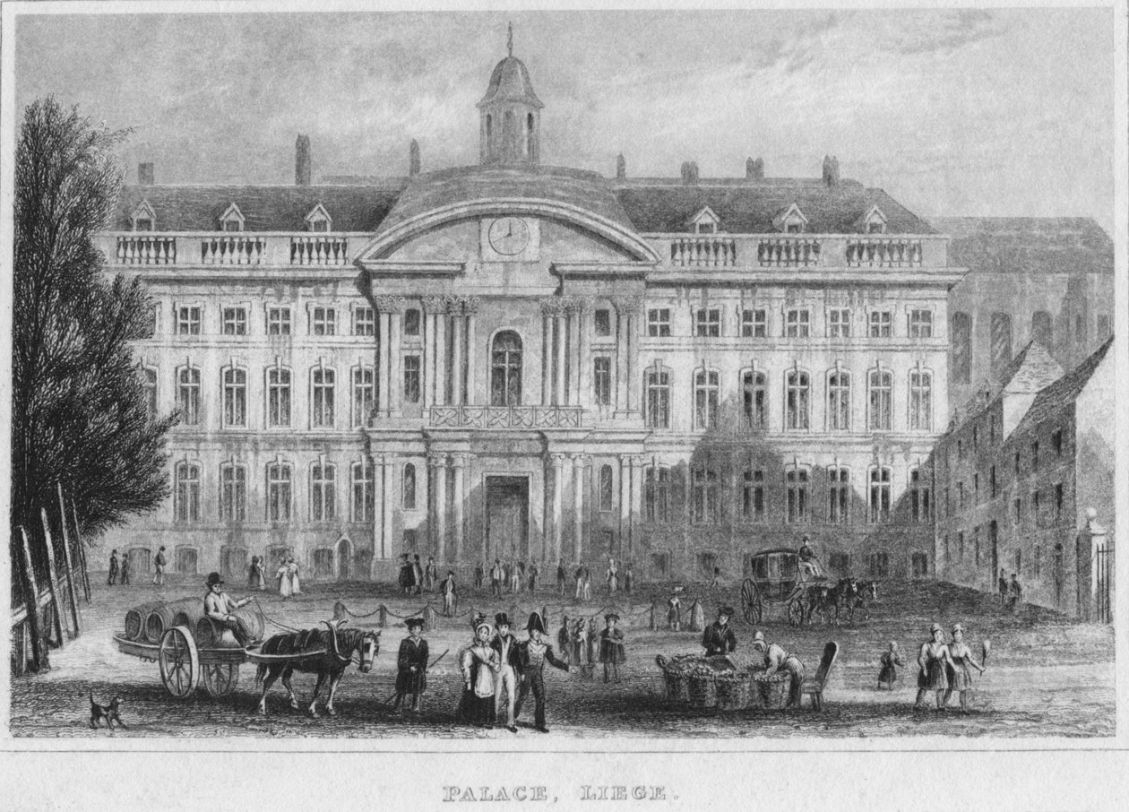 Saray, Liege, 1850 by R. Brice