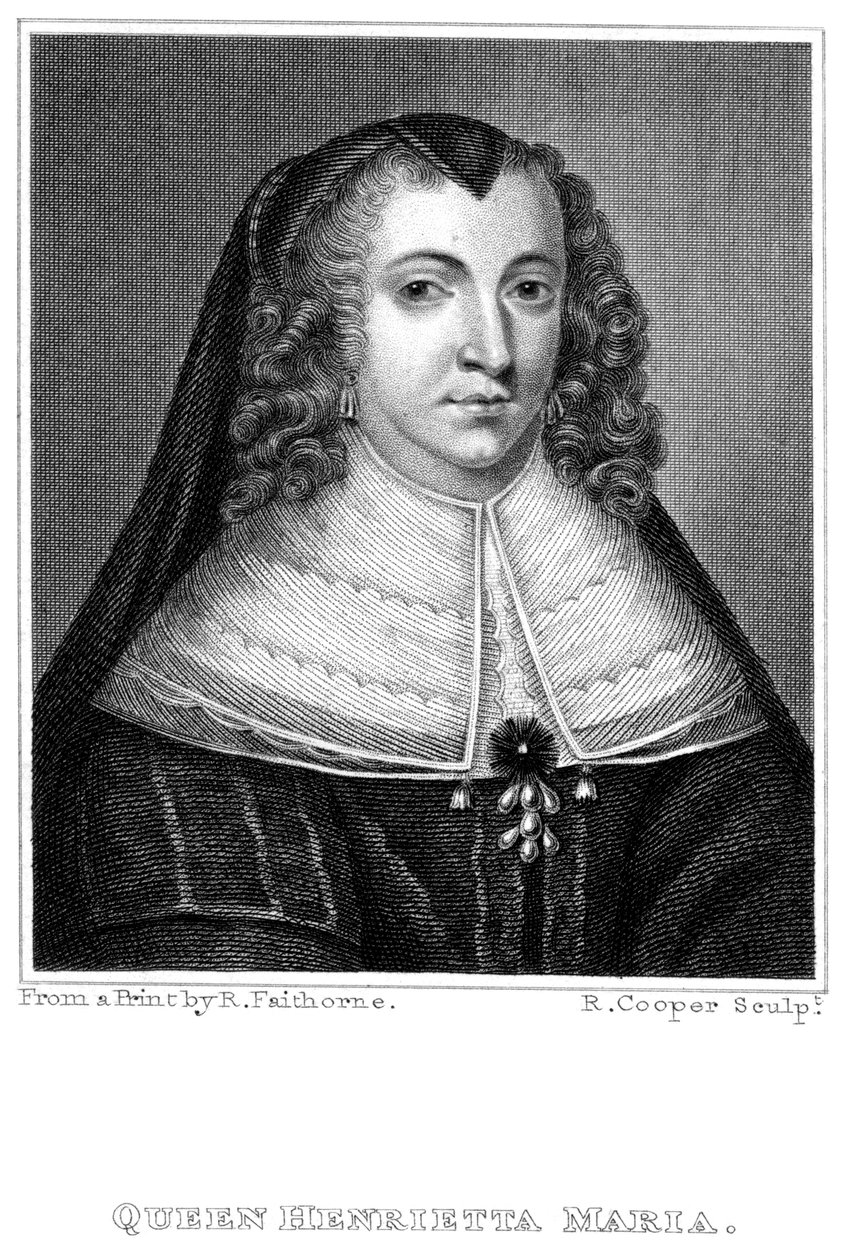 Henrietta Maria 1609-1669. Kral I. Charles