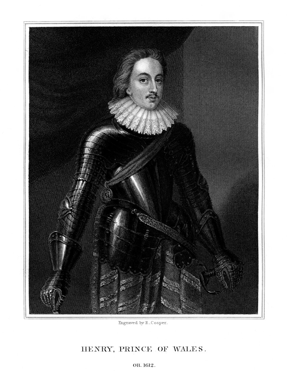 Henry Frederick Stuart, Galler Prensi, 1825. by R. Cooper