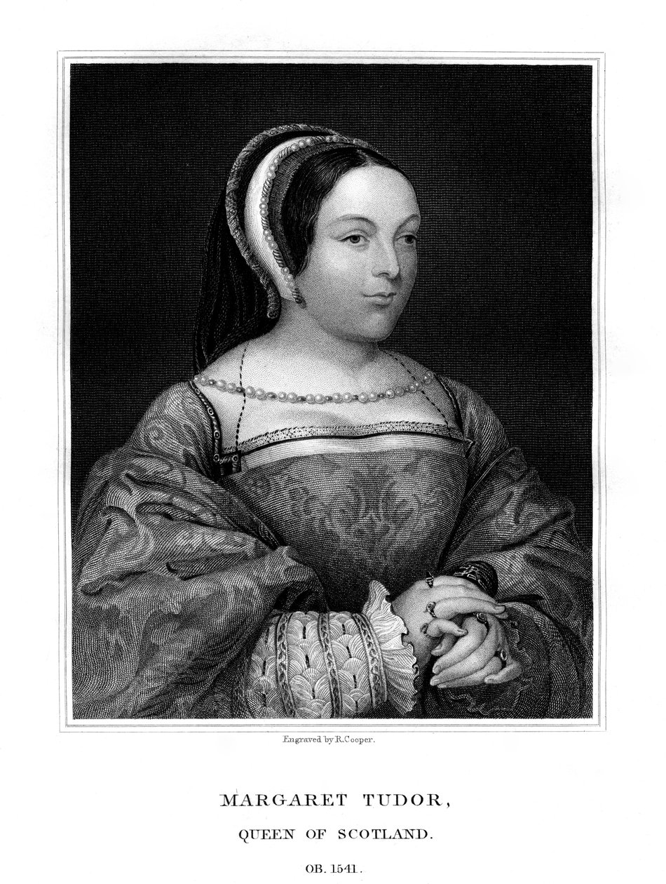 Margaret Tudor, İskoçya Kraliçesi, 1825. by R. Cooper