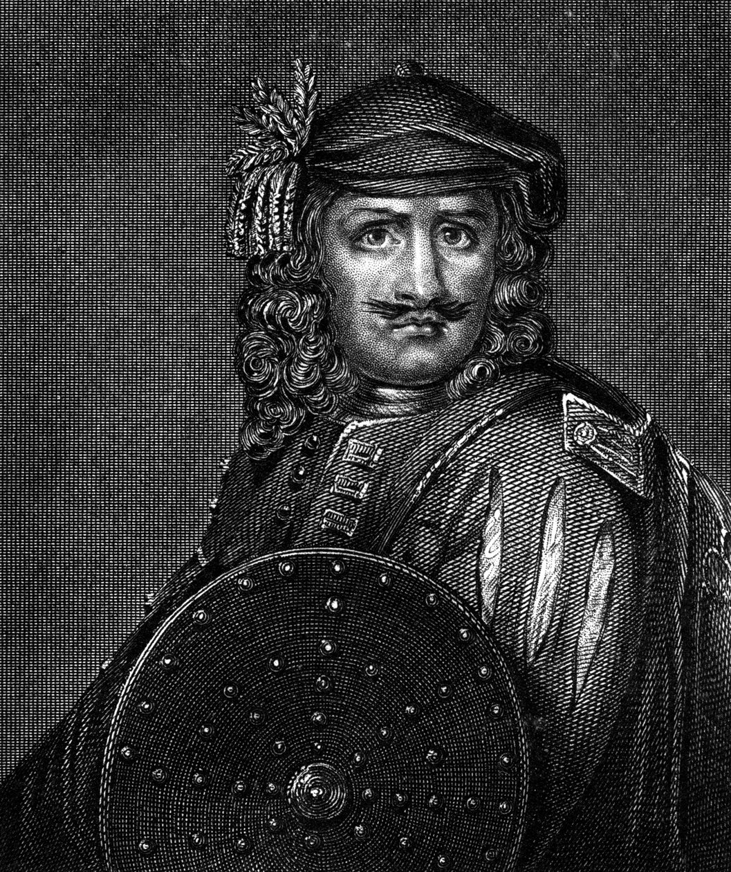 Rob Roy, İskoç kanun kaçağı ve 18. yüzyılın halk kahramanı. by R. Cooper
