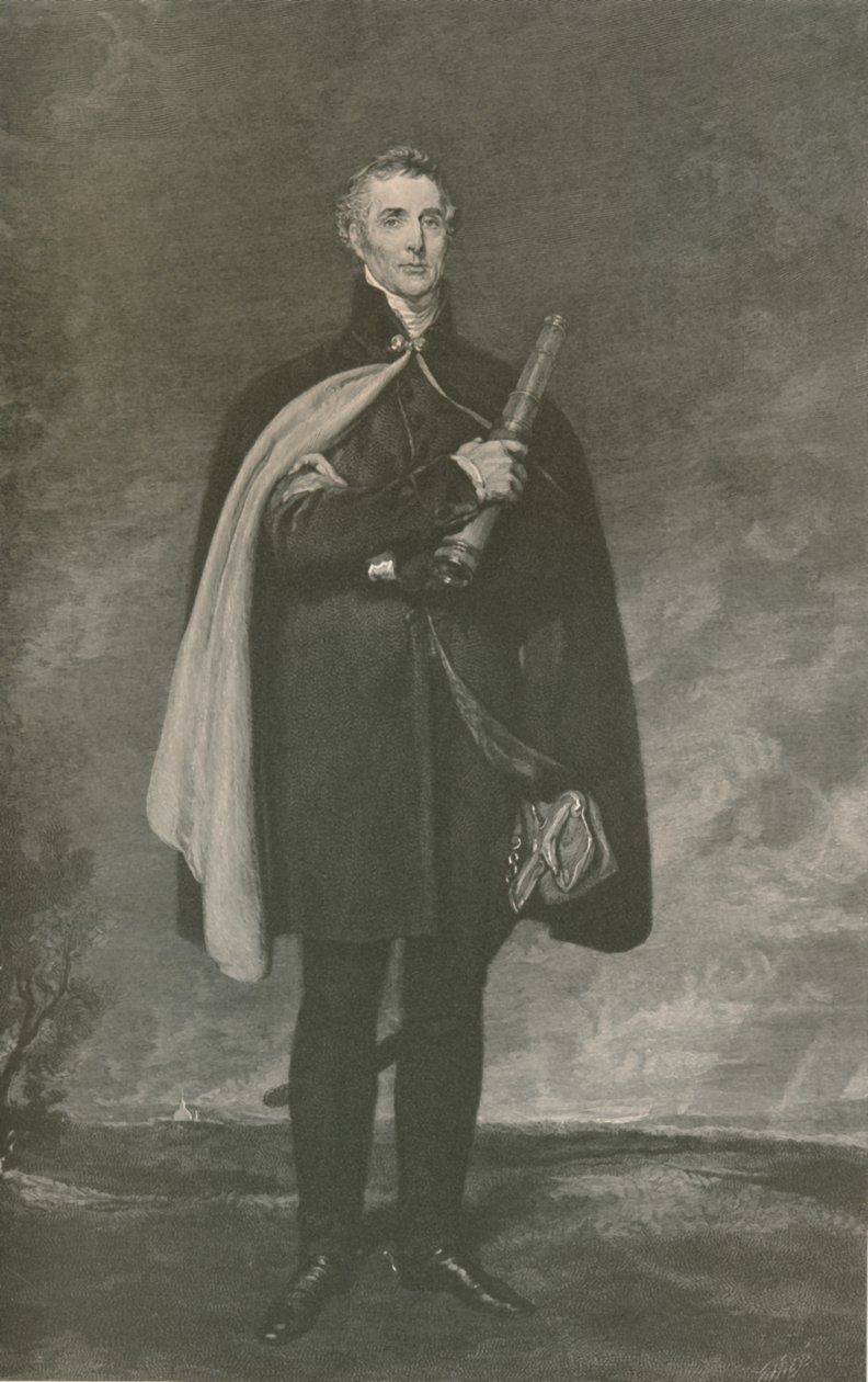 Mareşal Arthur Wellesley, Wellington Dükü, c1810, 1896 by R. G. Tietze