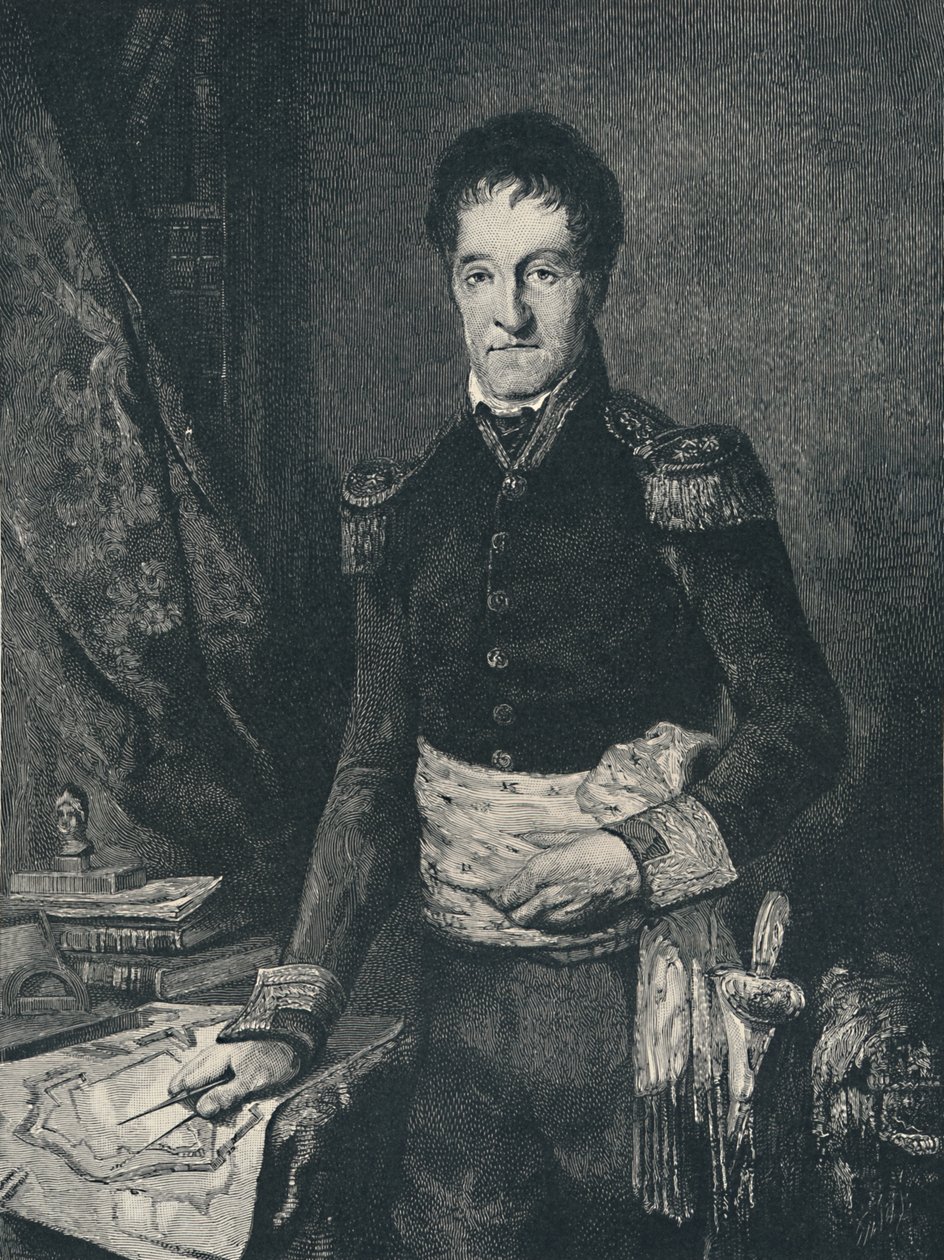 Lazare-Nicolas-Marguerite Carnot, c1800-1823, 1896 by R. G. Tietze