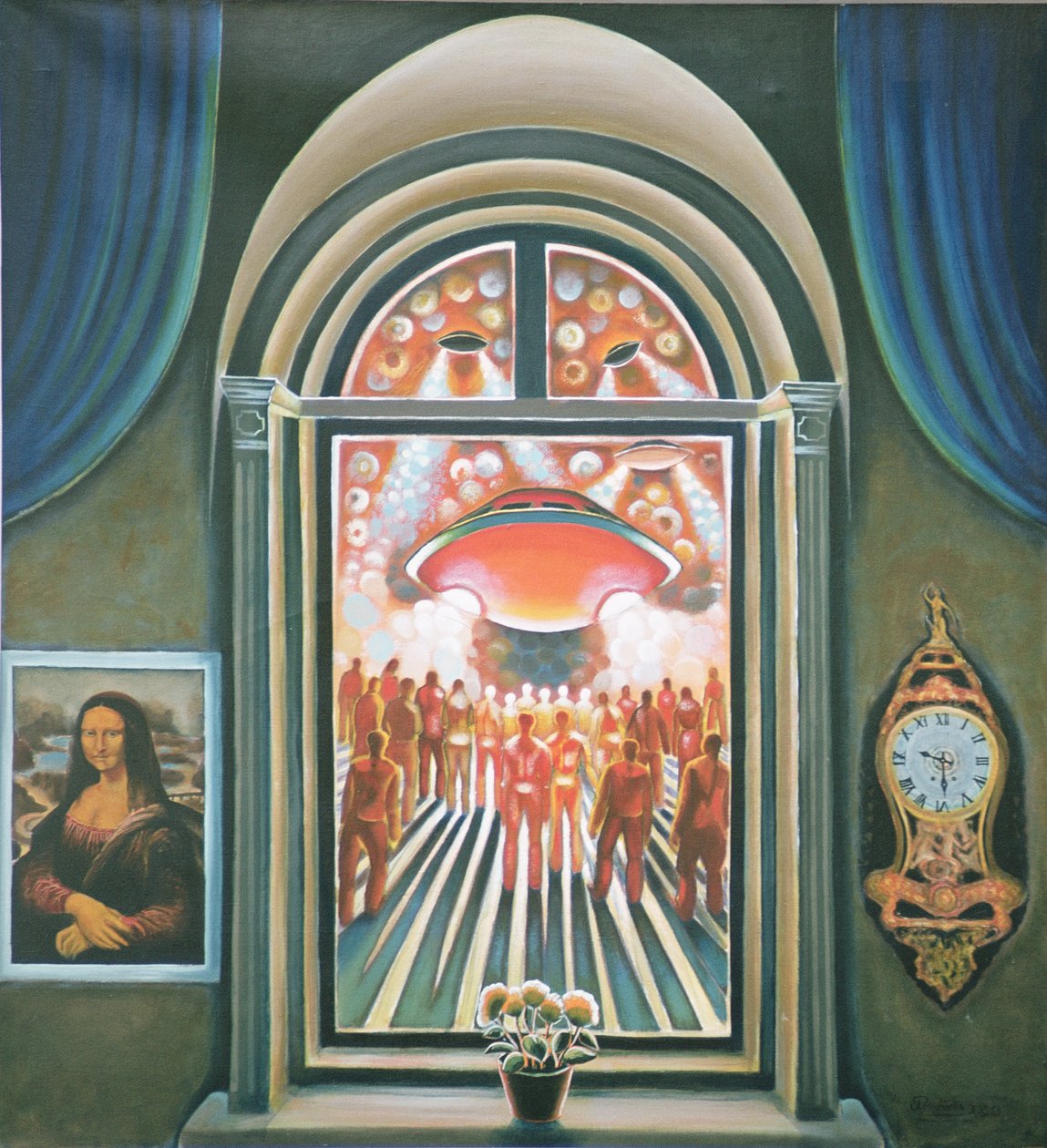 sonsuzluk, 1968 by Radi Nedelchev