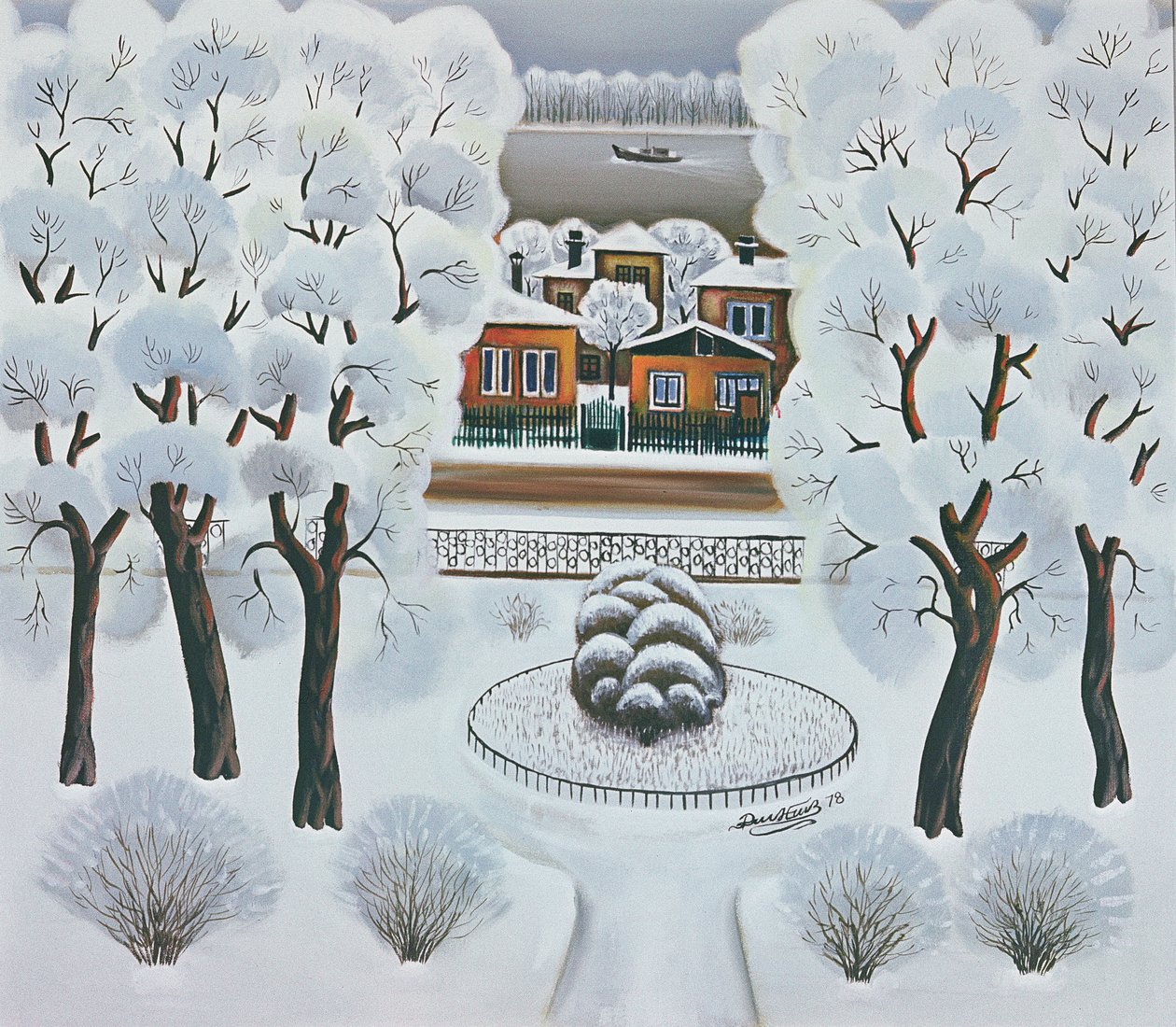 Kış Günü, 1978 by Radi Nedelchev