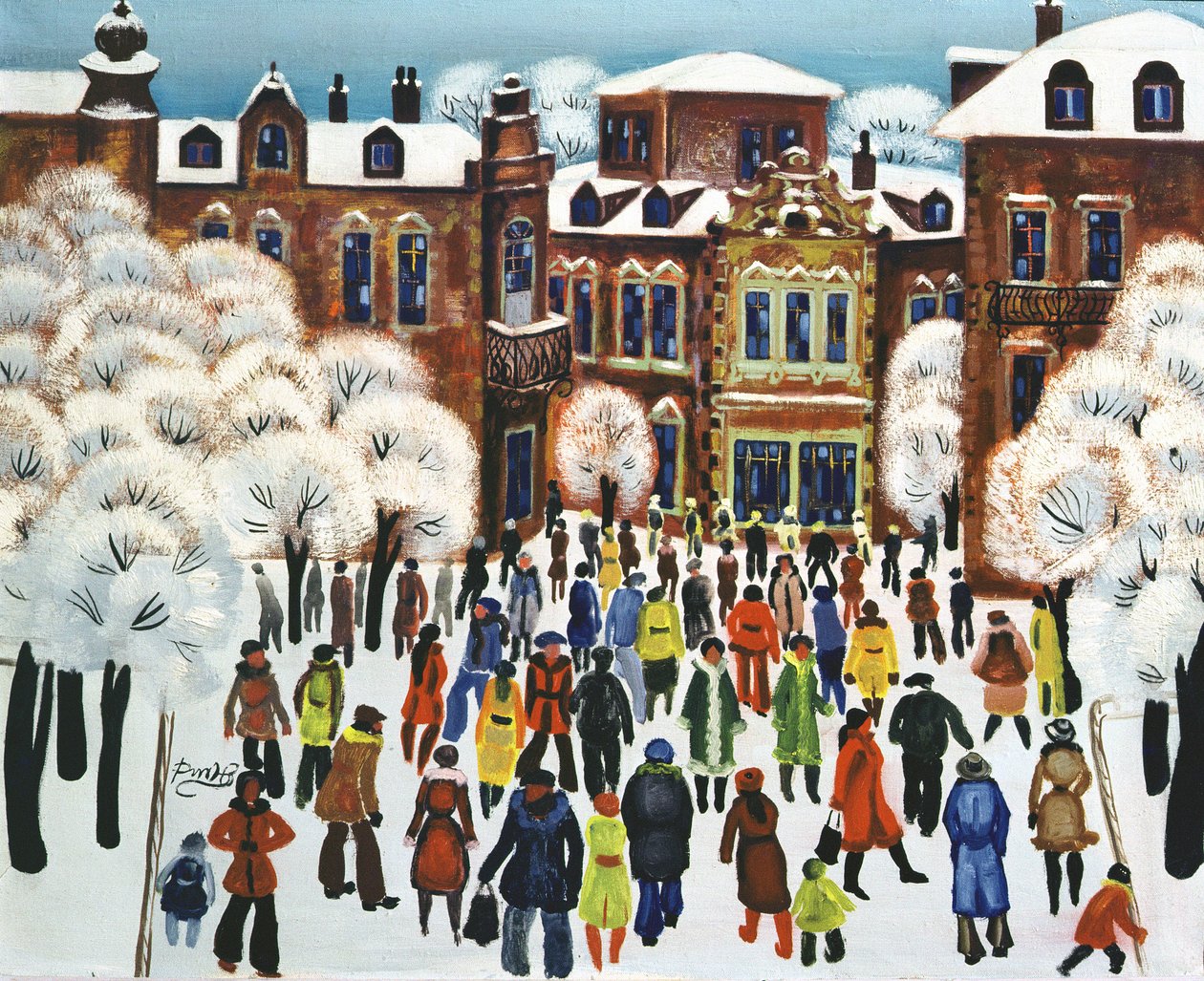 Şehirde Kış Günü, 1975 by Radi Nedelchev
