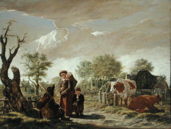 Gezgin (tuval üzerine yağlı boya) by Rafel Govertsz Camphuysen
