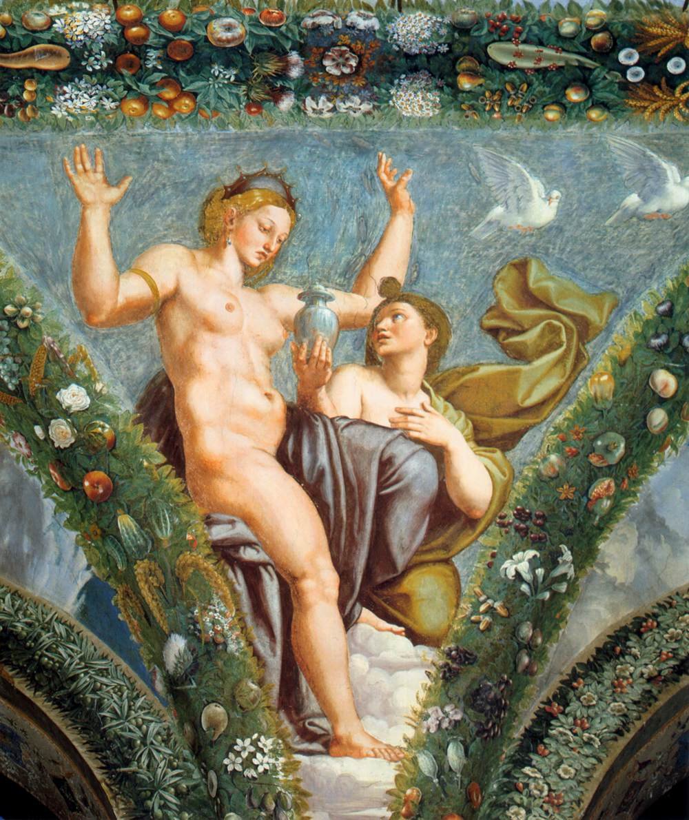 Venüs ve Ruh by Raffaello Sanzio Raphael