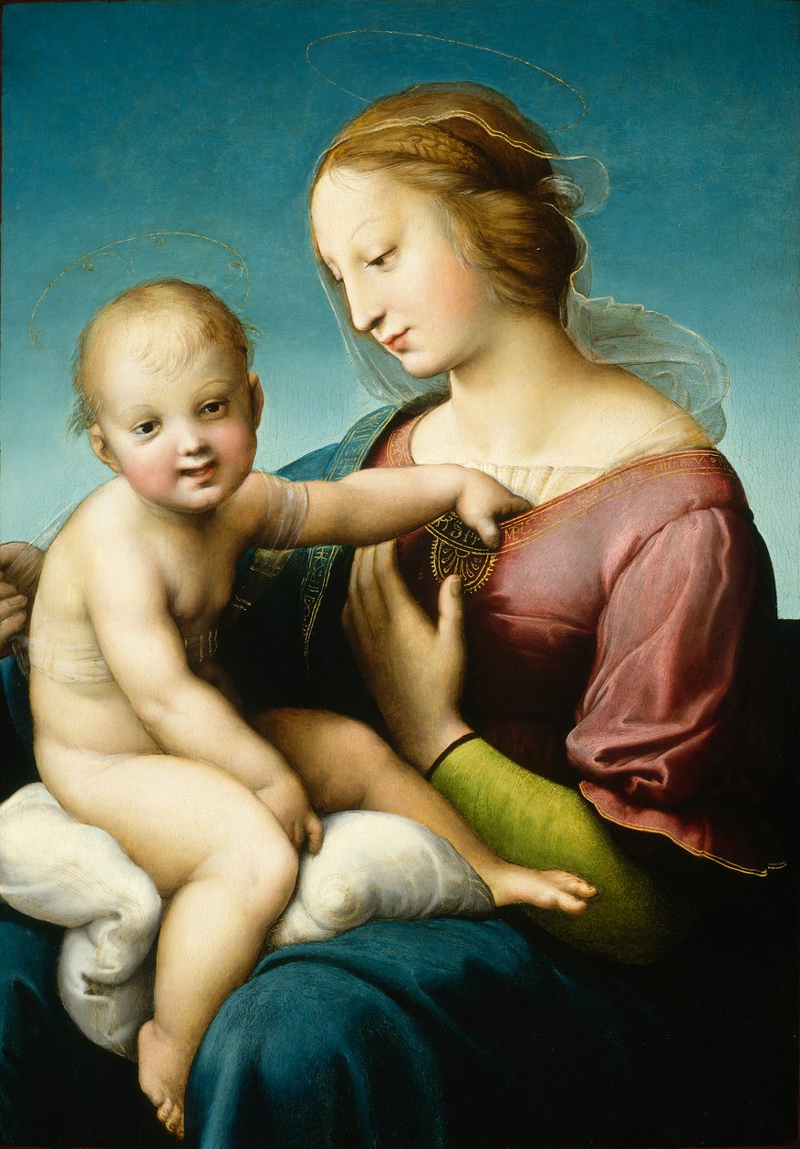 Büyük Madonna Cowper by Raffaello Sanzio Raphael