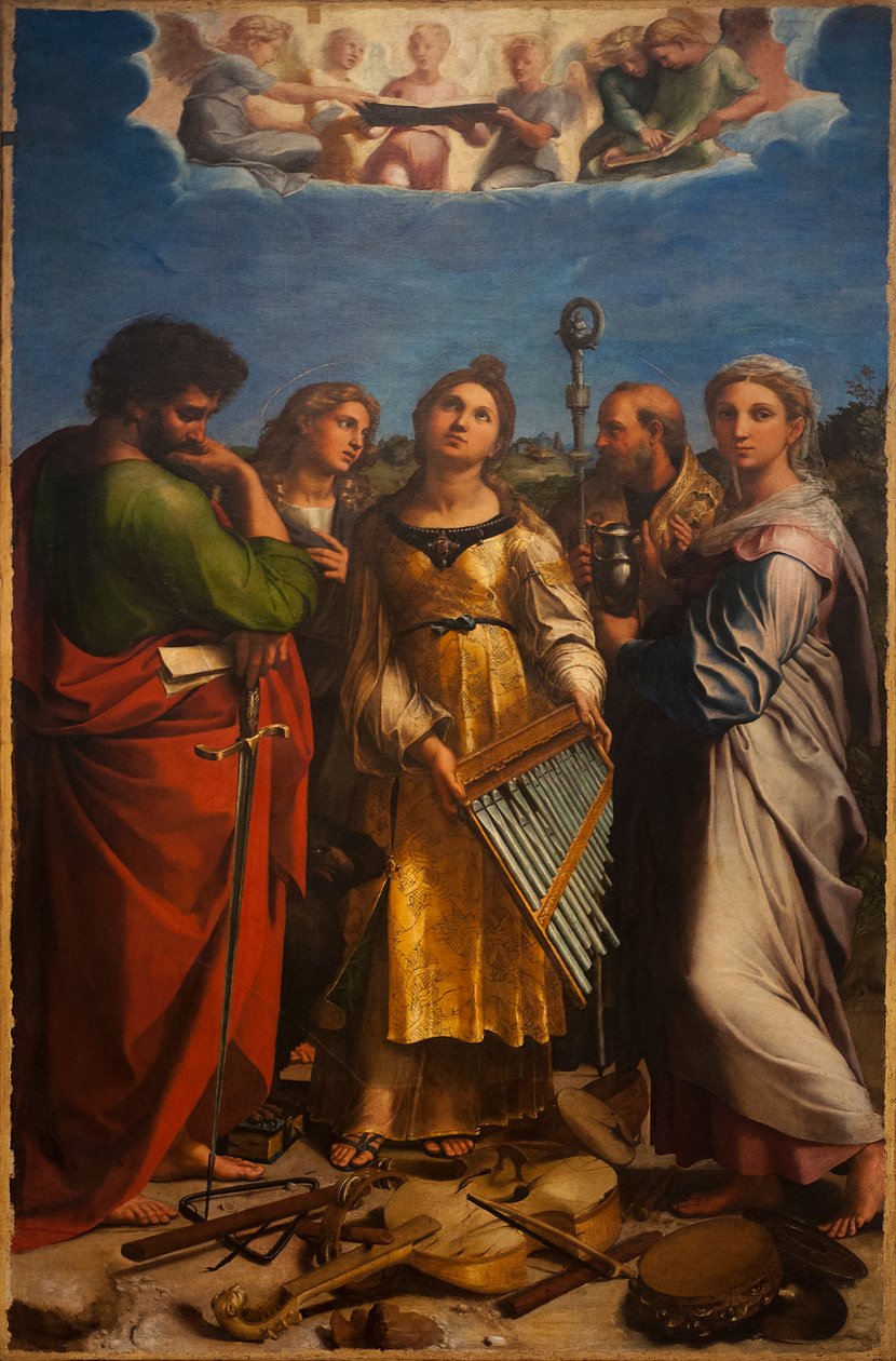 Aziz Cecilia, Paul ile Ecstasy