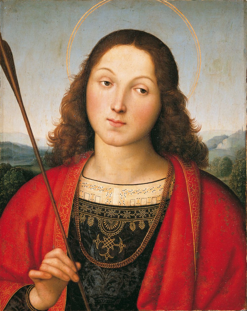 hl. Sebastian by Raffaello Sanzio Raphael