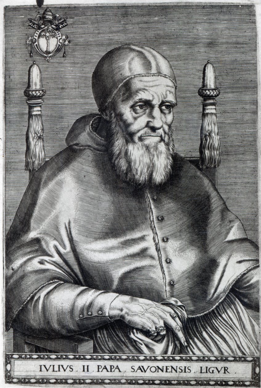 Papa Julius II by Raffaello Sanzio Raphael