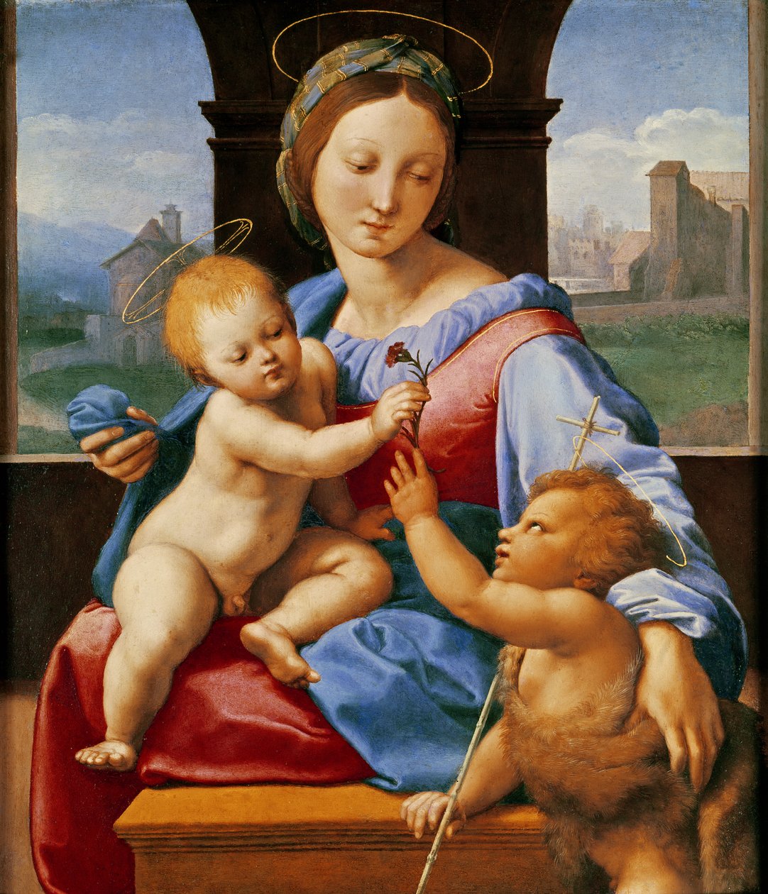 Aldobrandini Madonna veya Garvagh Madonna, c.1509-10 by Raffaello Sanzio Raphael