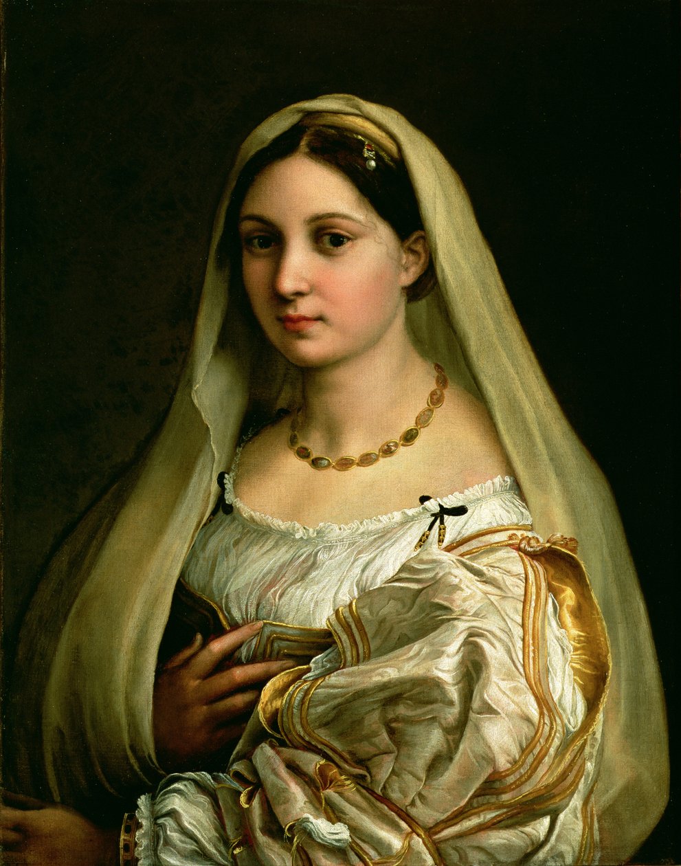 Peçeli Kadın veya La Donna Velata, c.1516 by Raffaello Sanzio Raphael