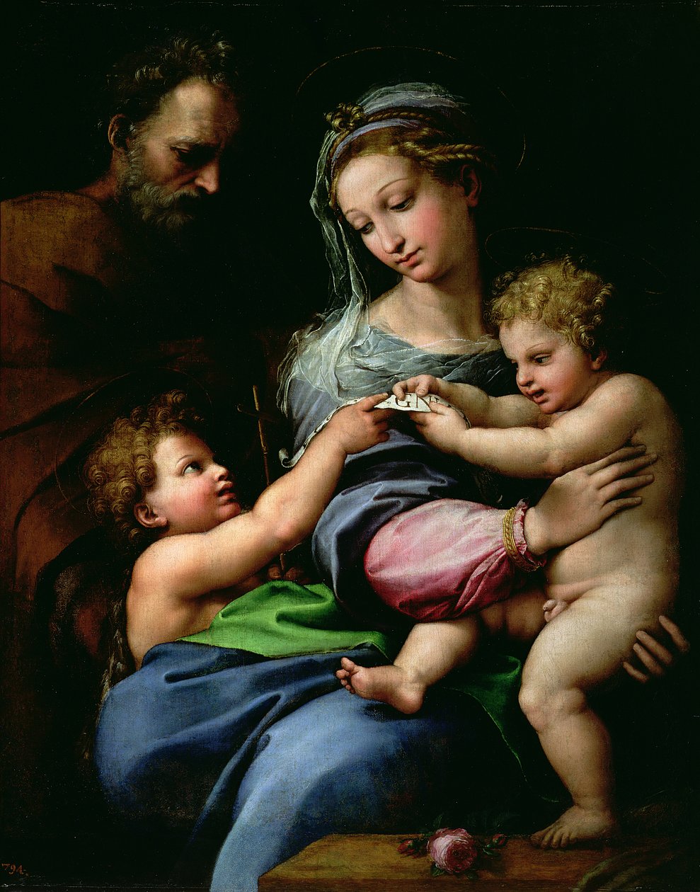 The Virgin of the Rose, c.1518  by Raffaello Sanzio Raphael