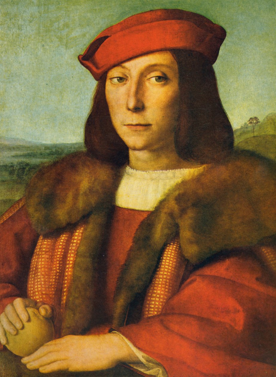 Elmalı genç adam by Raffaello Sanzio Raphael