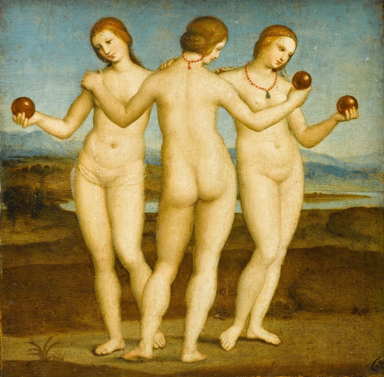 Üç Güzeller by Raffaello Sanzio Raphael