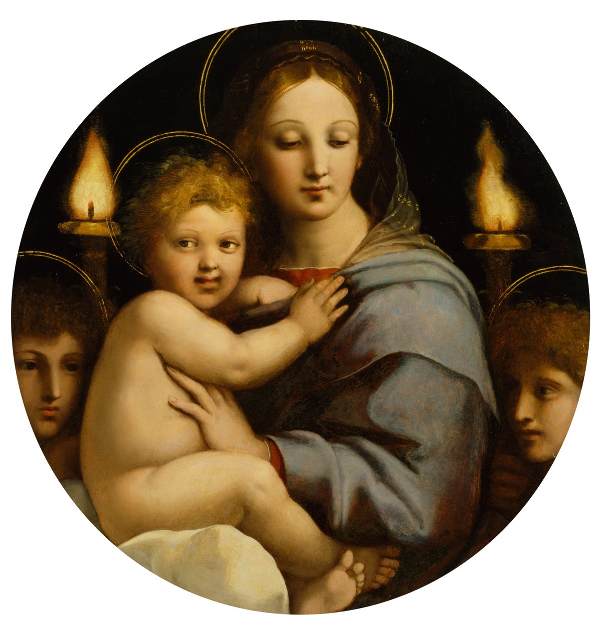 Şamdanlı Madonna by Raffaello Sanzio Raphael