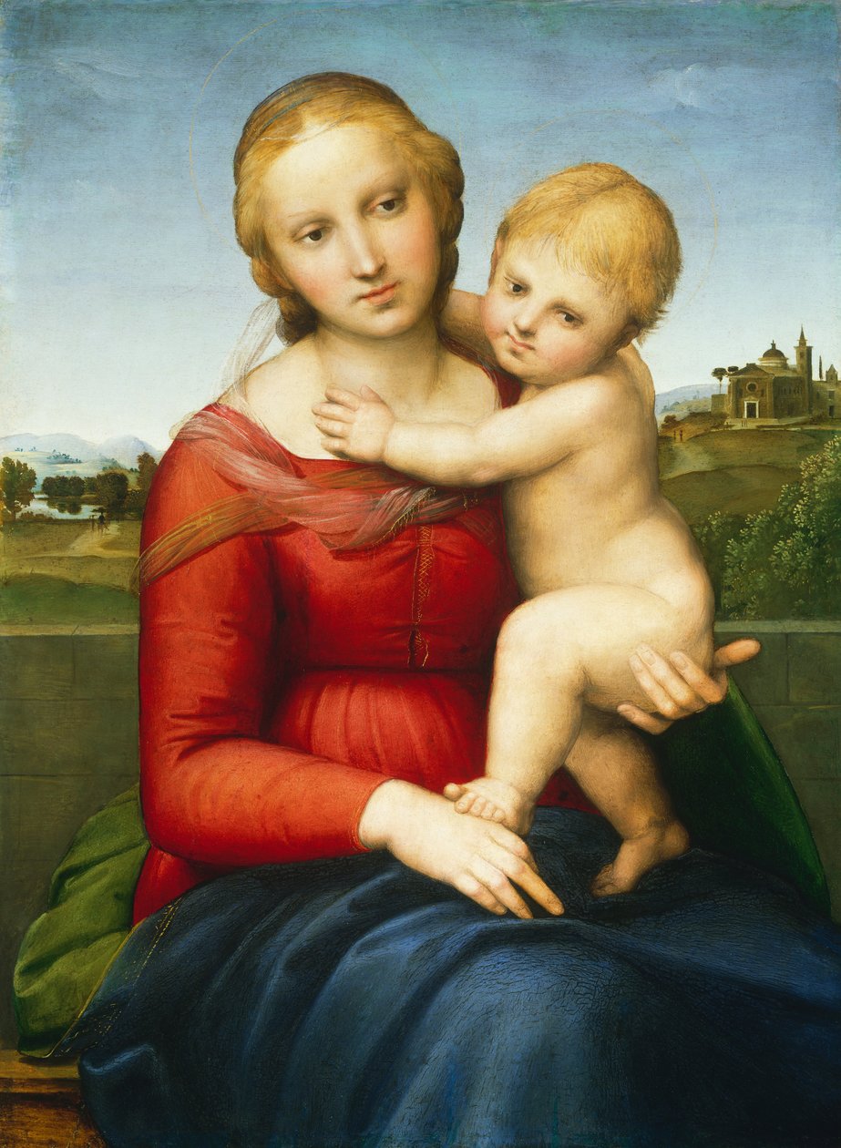 Küçük Cowper Madonna by Raffaello Sanzio Raphael