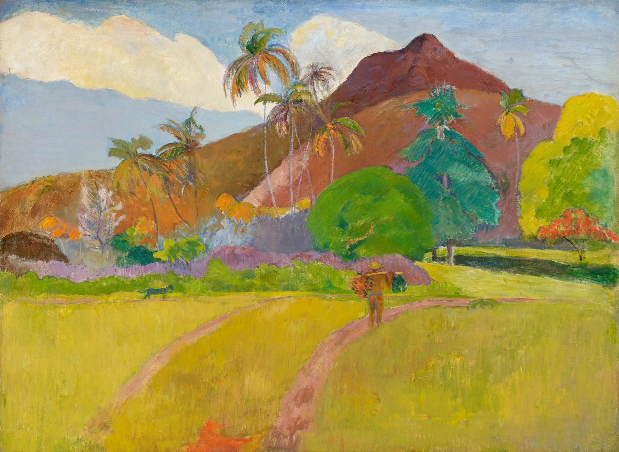 Tahiti Manzarası by Paul Gauguin
