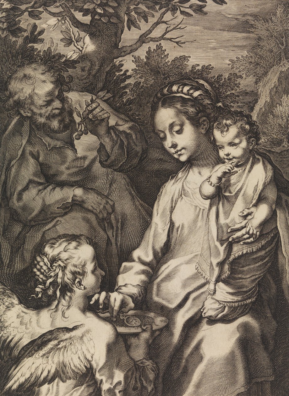 Lapa Kase ile Kutsal Aile, yaklaşık. 1580-ca. 1614. by Raffaello Guidi