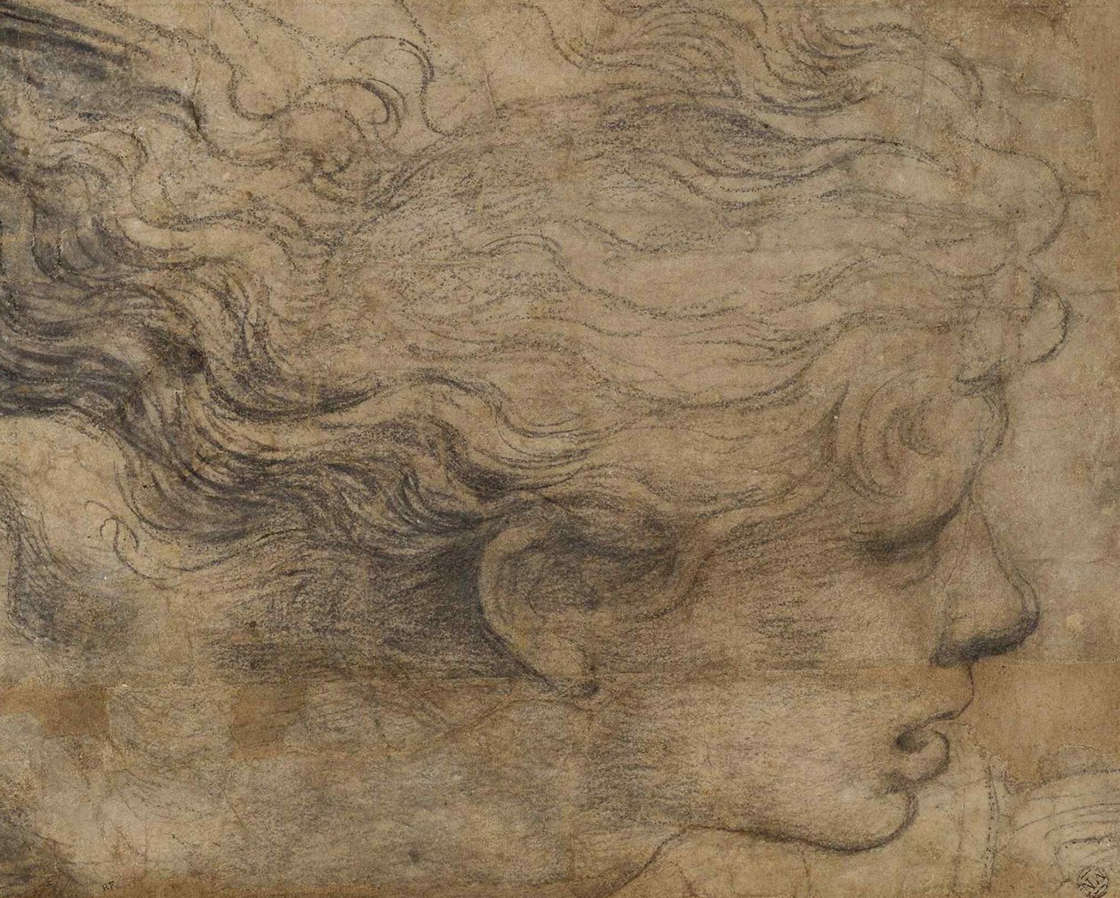 Bir Melek Başkanı. by Raffaello Sanzio Raphael