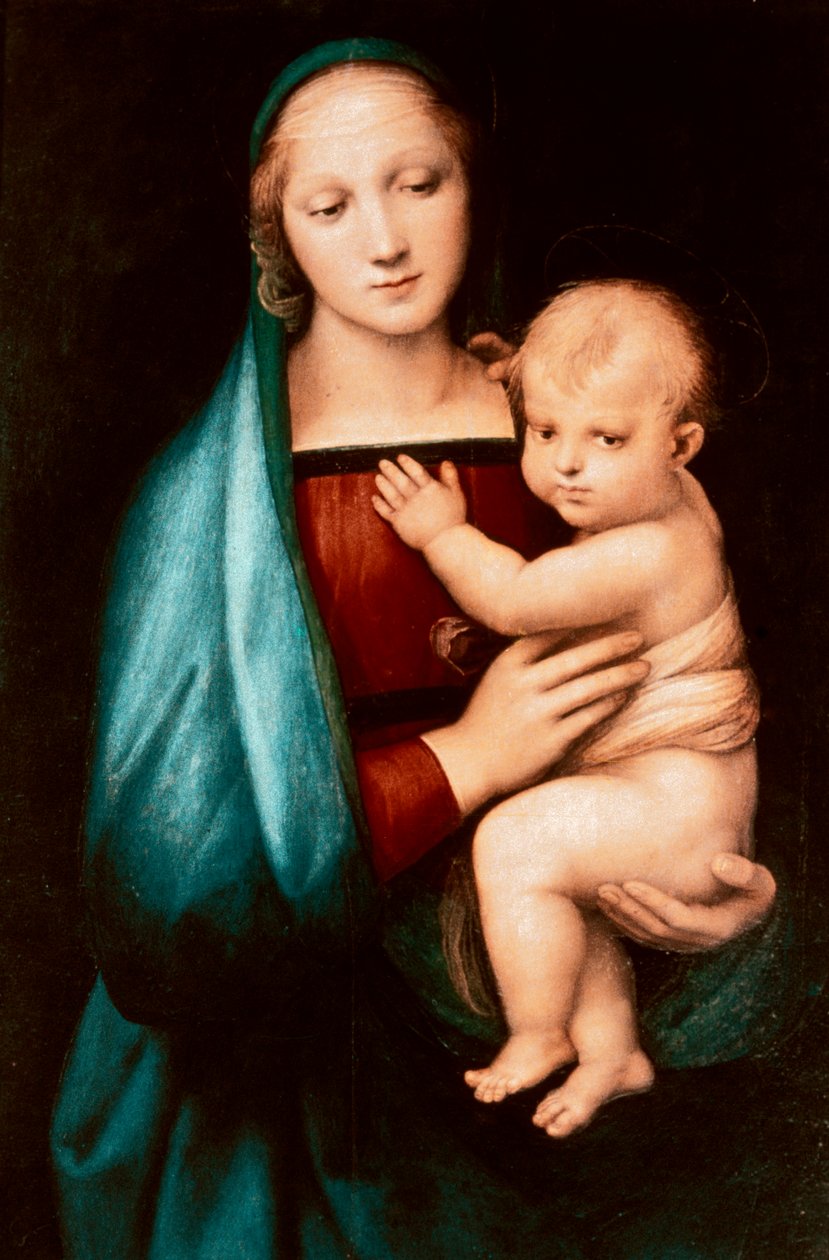 Grandük Madonna, 1504 by Raffaello Sanzio Raphael