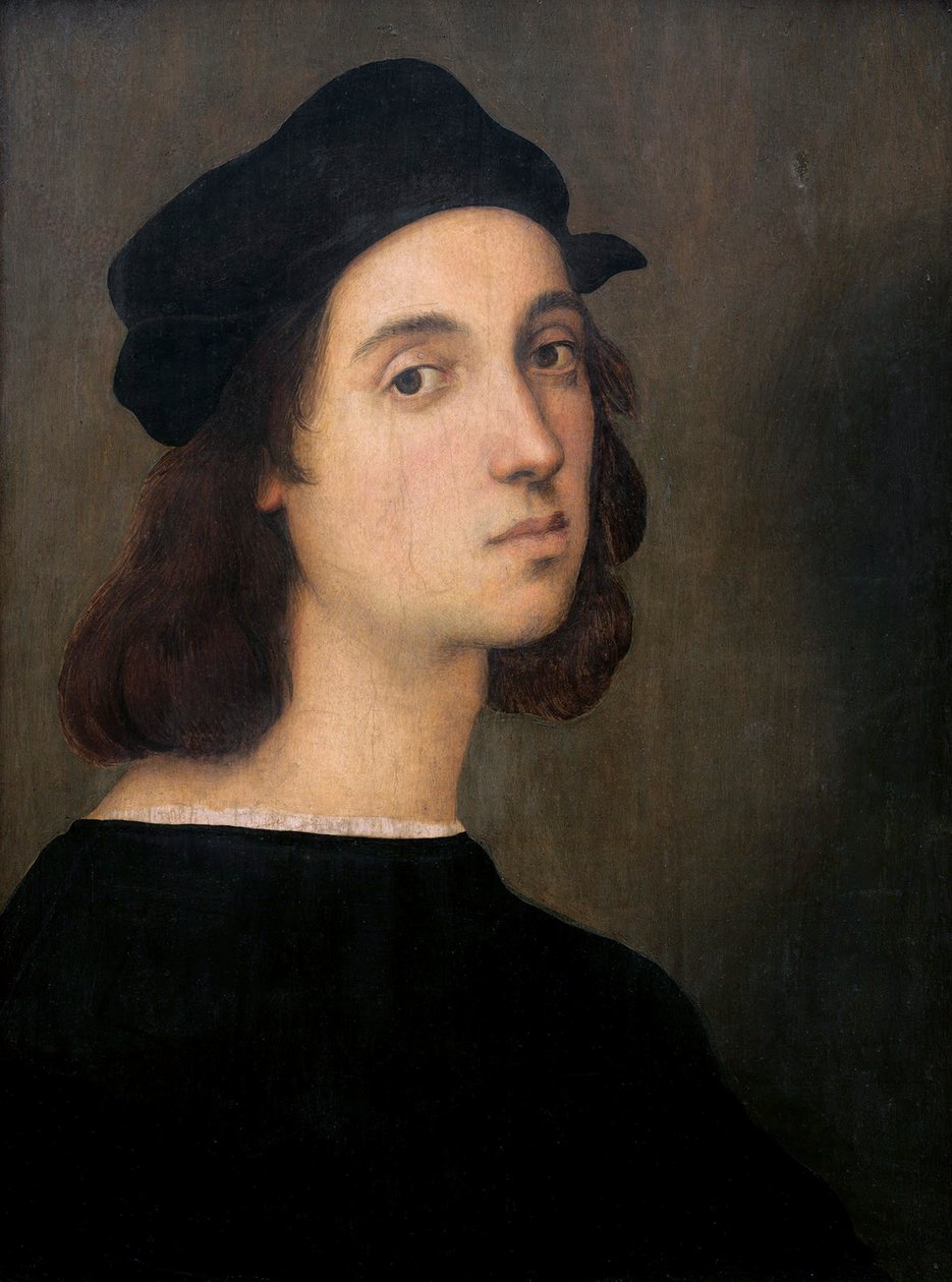 Otoportre, 1505-1506 by Raffaello Sanzio Raphael