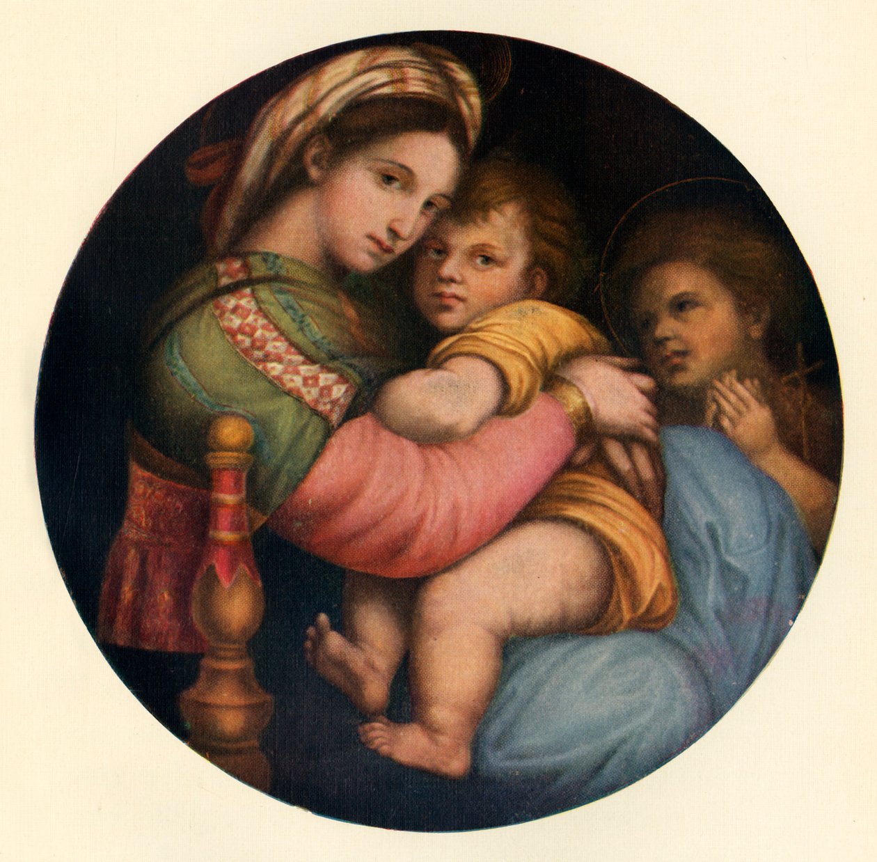 Madonna Della Sedia, c1514, c1912 by Raffaello Sanzio Raphael