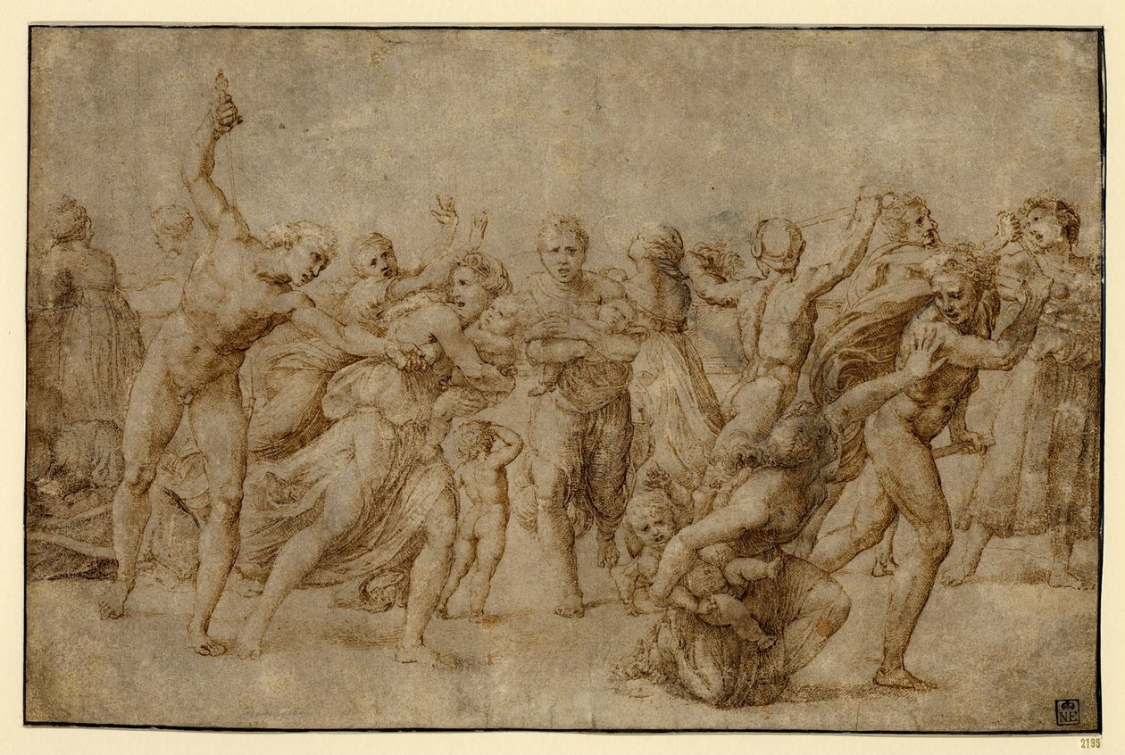 Masumların Katliamı, c. 1512 by Raffaello Sanzio Raphael