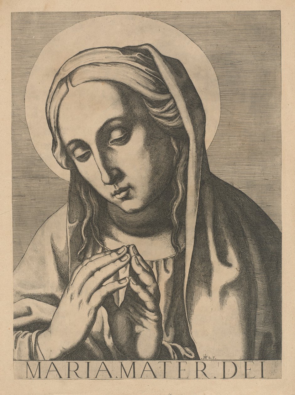 Bakire büstü by Raffaello Schiaminossi