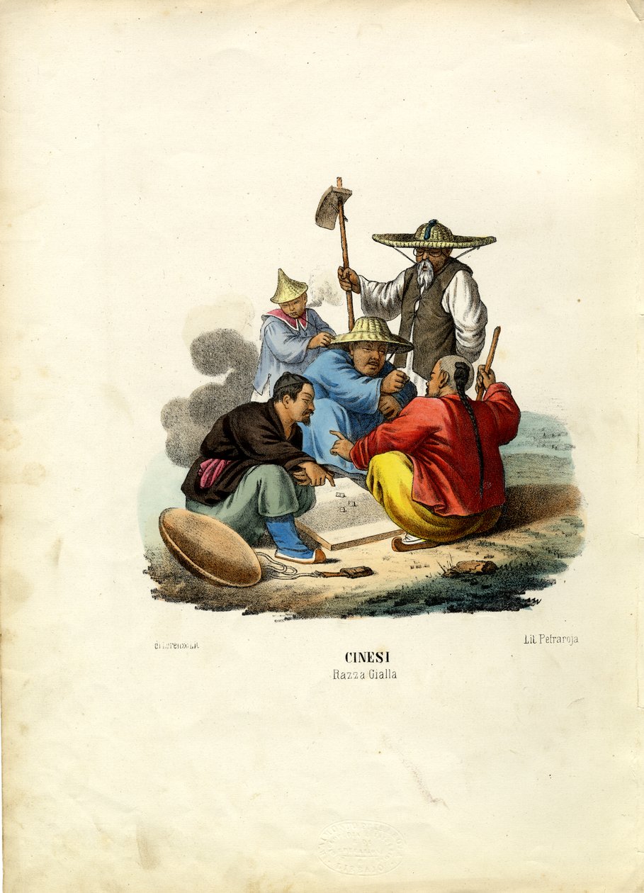 Çinliler, 1863-79 by Raimundo Petraroja