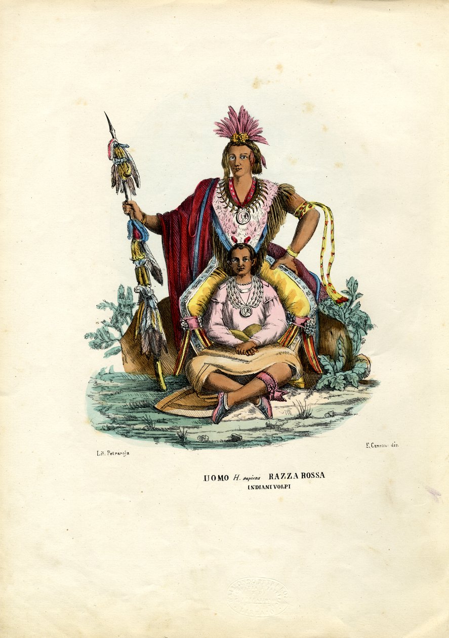 Kızılderililer, 1863-79 by Raimundo Petraroja