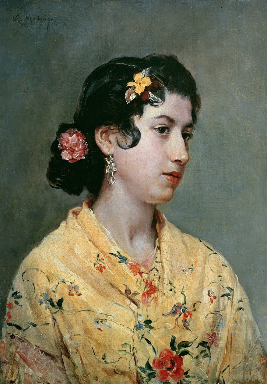 Endülüslü Kadın, 1898 by Raimundo de Madrazo y Garreta