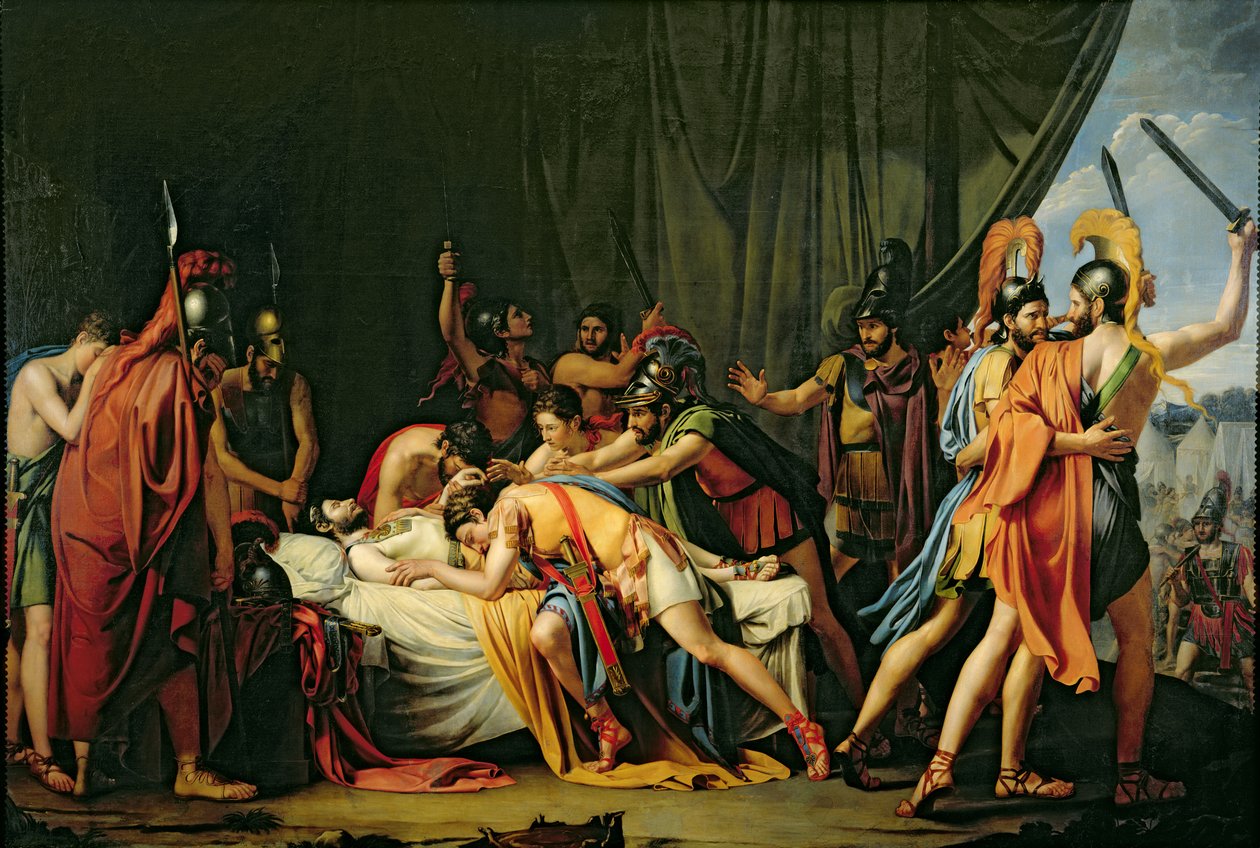 Asi'nin Ölümü, Viriathus (ö.139) by Raimundo de Madrazo y Garreta