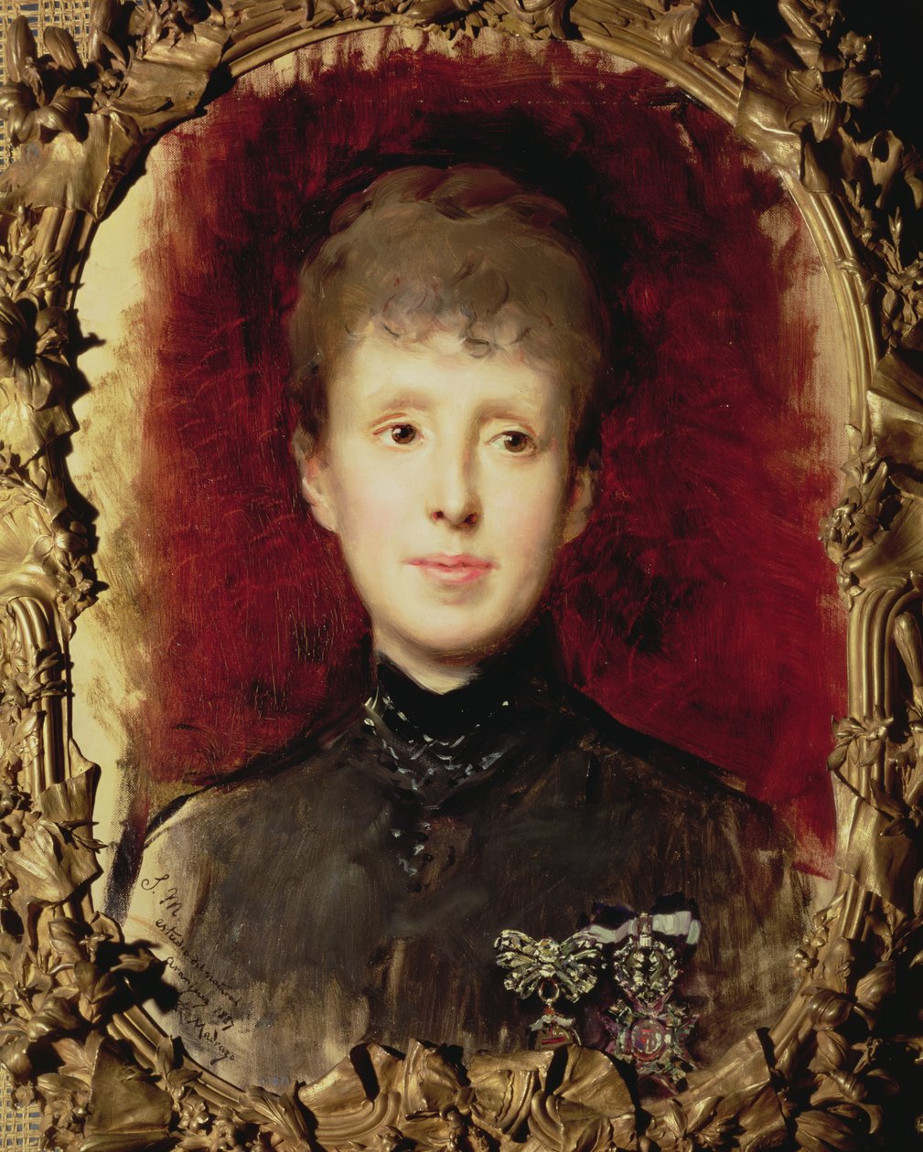Hapsburglu Marie Christine, 1887 by Raimundo de Madrazo y Garreta