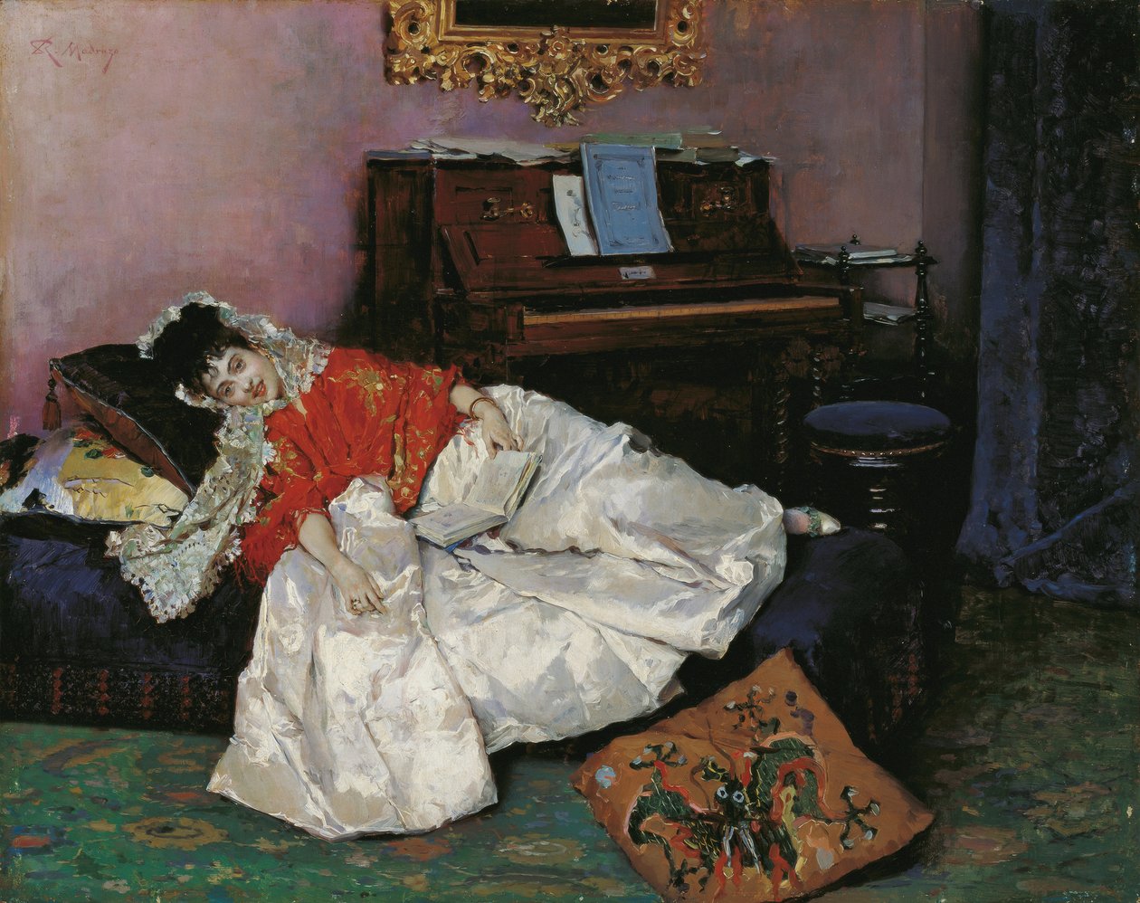 Okuma Aline Masson by Raimundo de Madrazo y Garreta