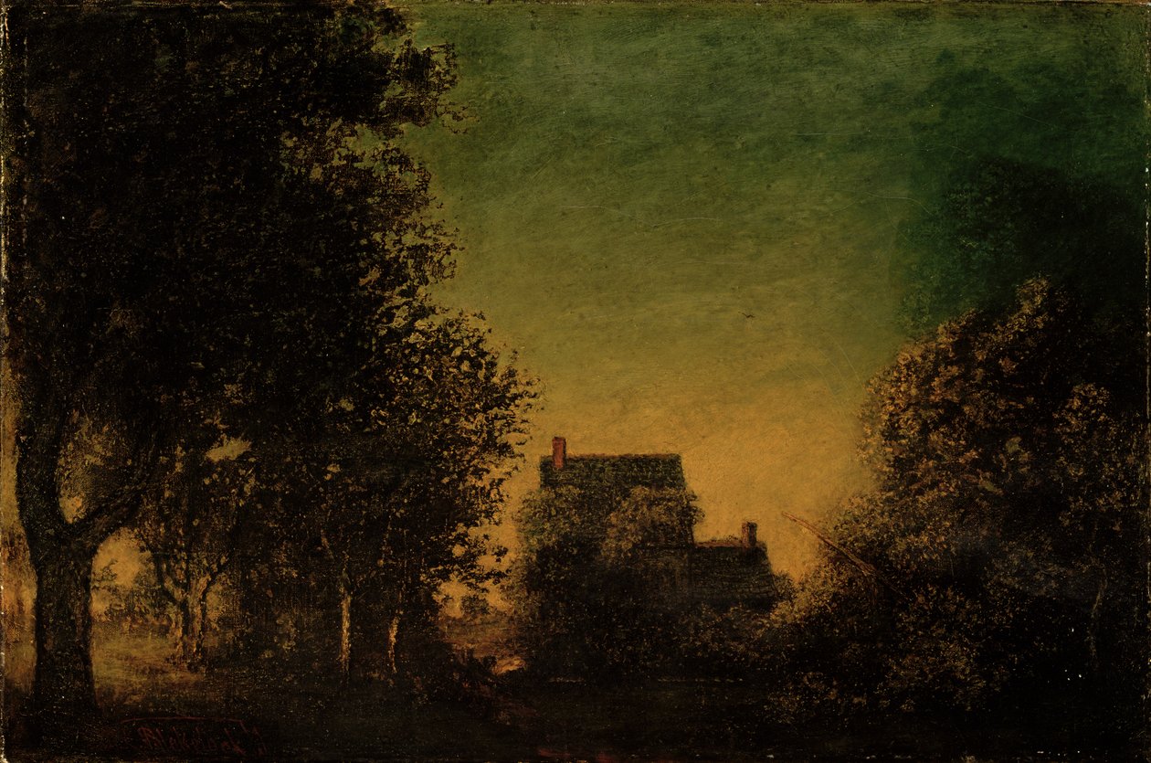 Ormanın Kenarı, c.1880-90 by Ralph Albert Blakelock
