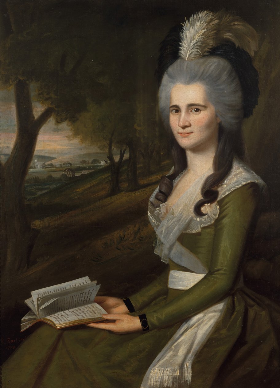Esther Boardman, 1789. by Ralph Earl