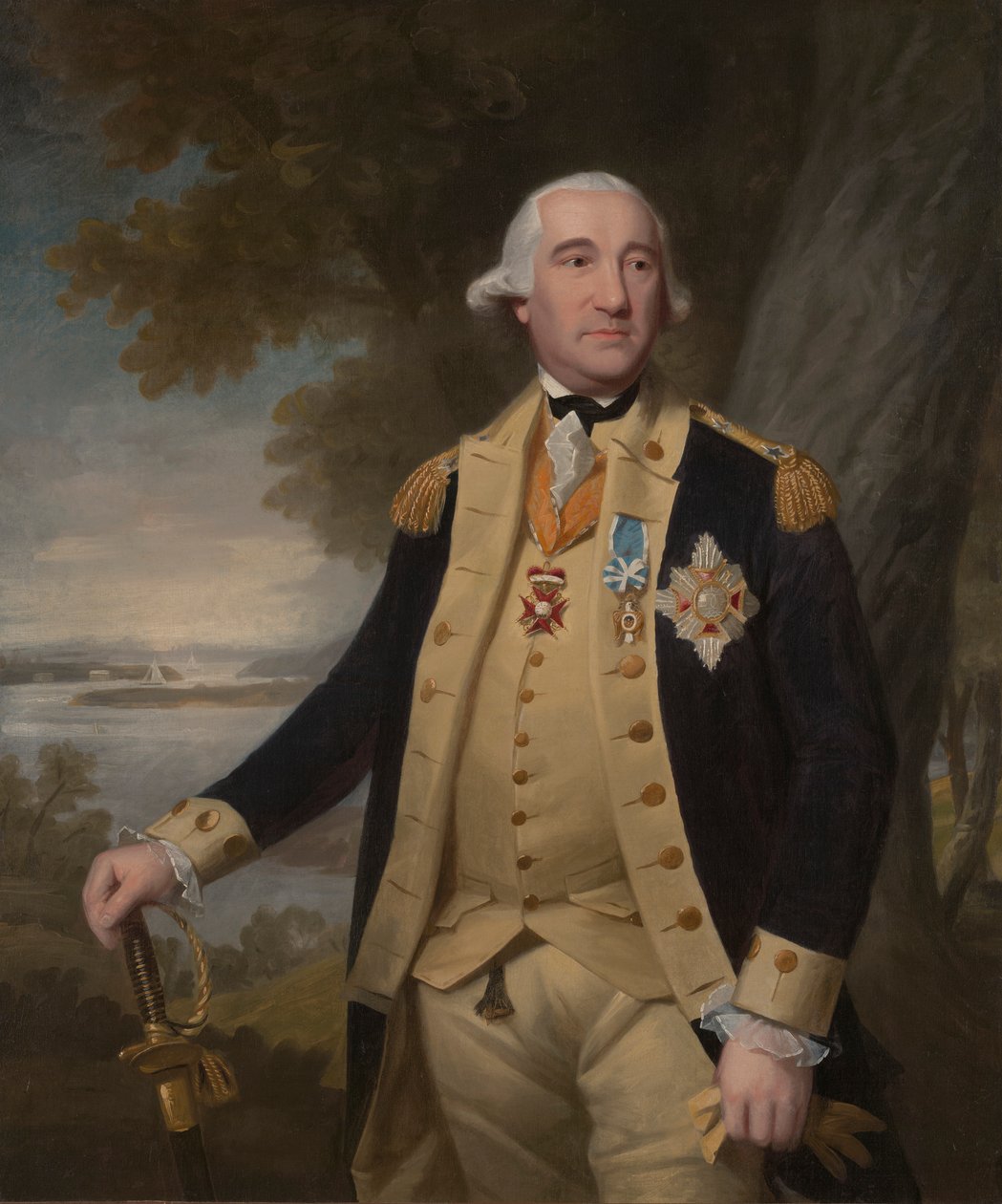 Tümgeneral Friedrich Wilhelm Augustus, Baron von Steuben (1730-1794) by Ralph Earl