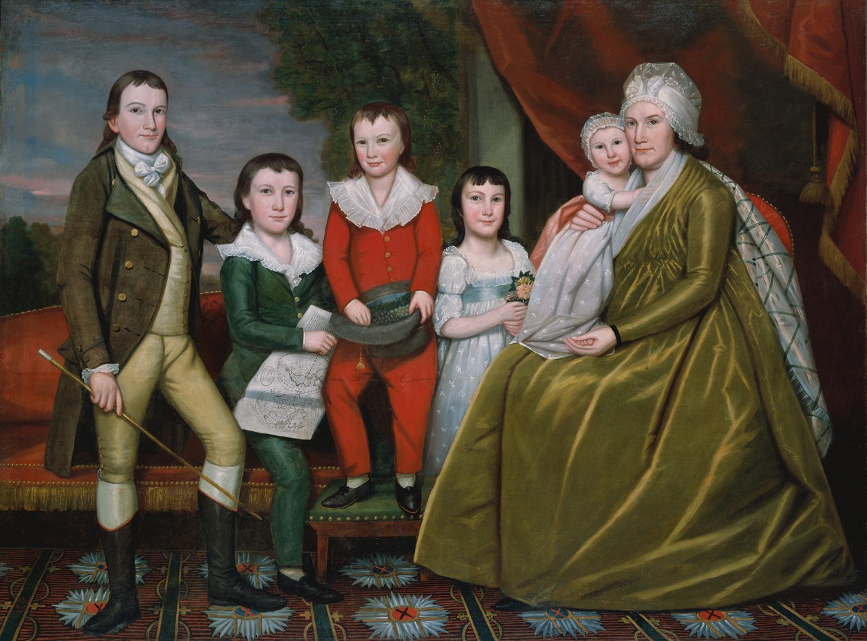 Bayan Noah Smith ve Çocukları by Ralph Earl