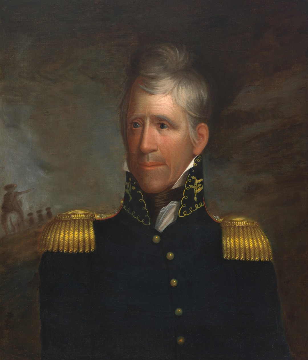 Andrew Jackson (1767-1845), c.1817 (tuval üzerine yağlıboya) by Ralph Eleaser Whiteside Earl