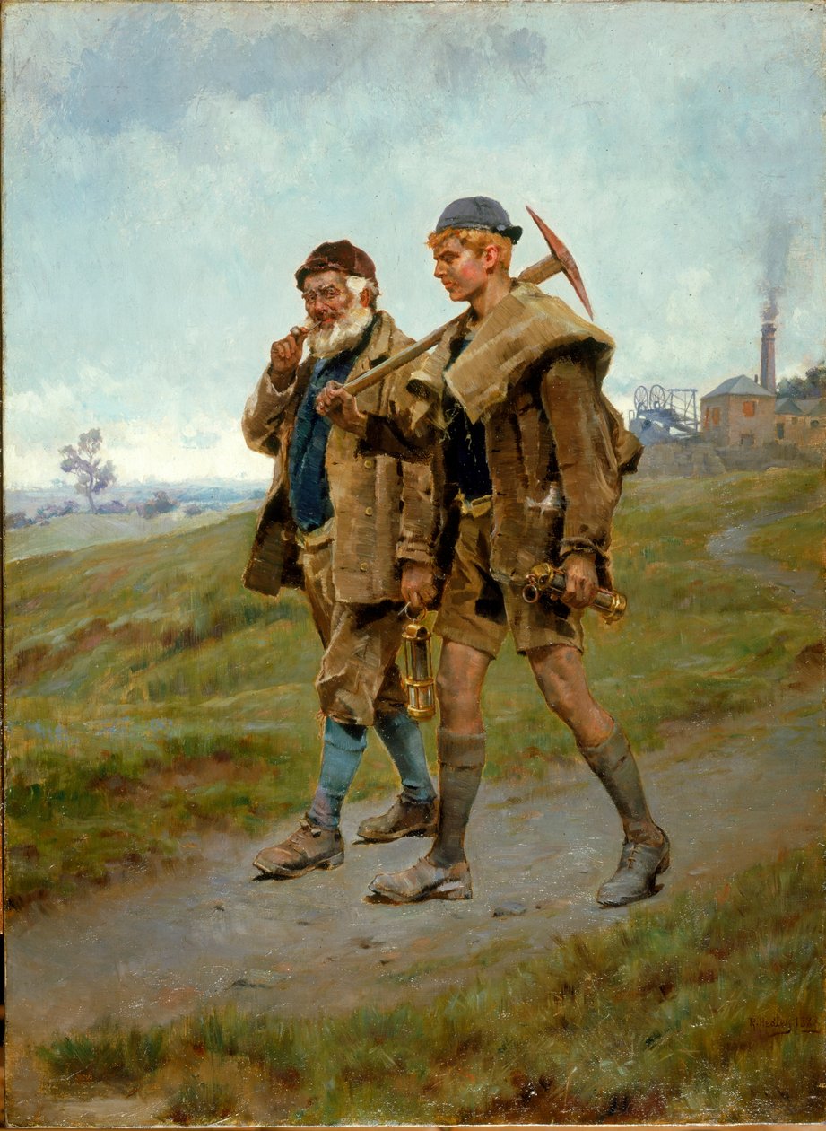 Eve Dönüş, 1888 by Ralph Hedley