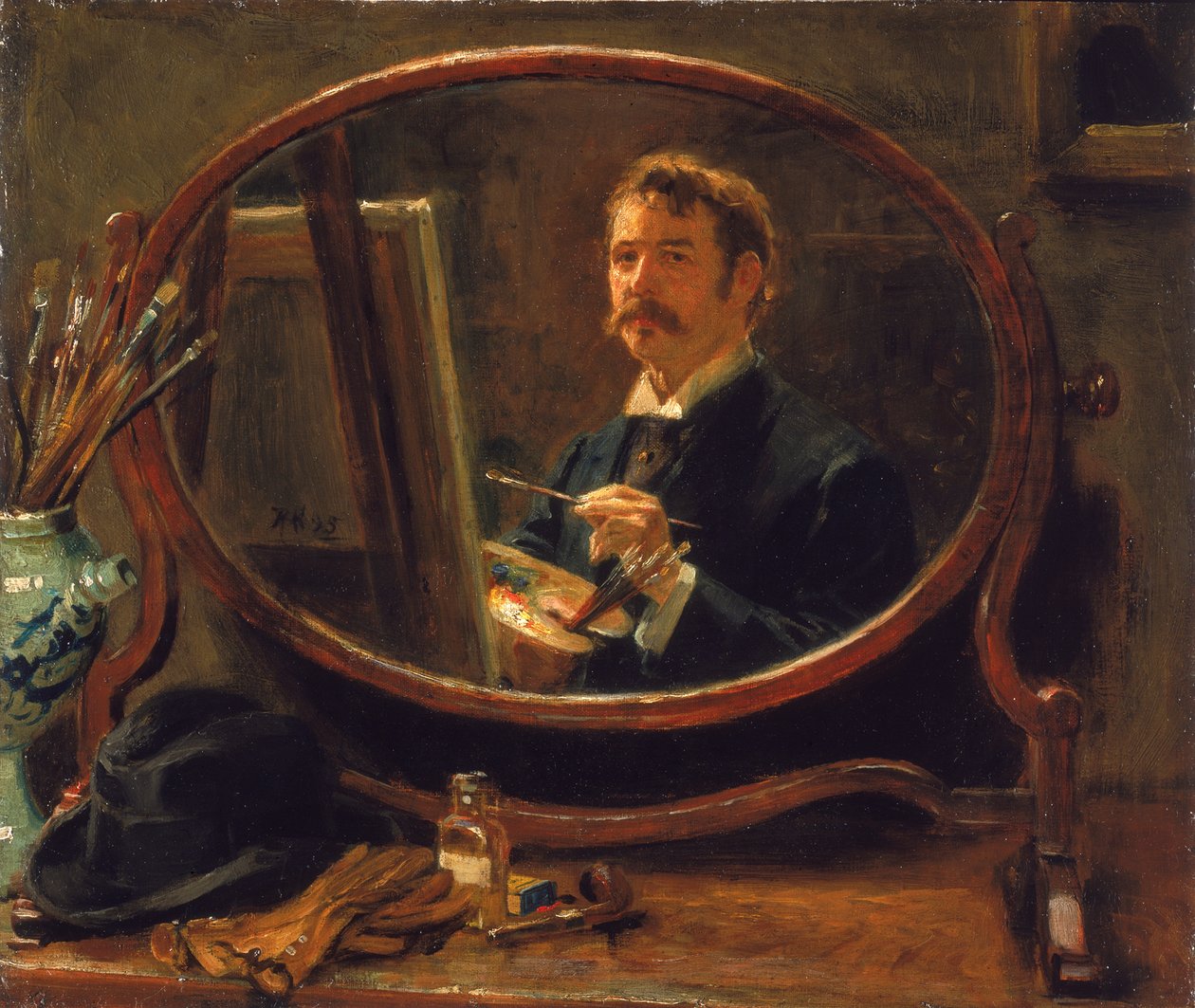 Otoportre, 1895 by Ralph Hedley