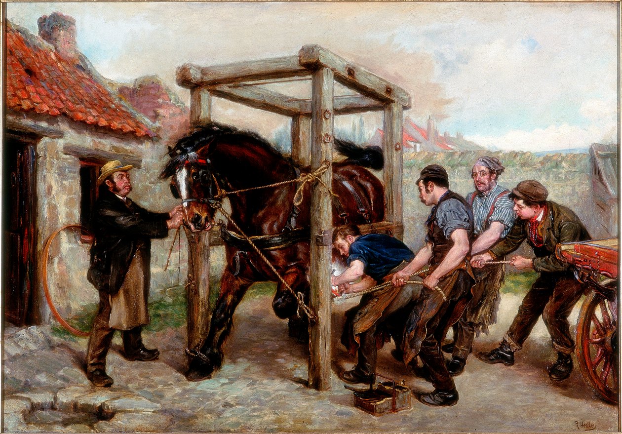 Bay Mare, c.1885-90 by Ralph Hedley
