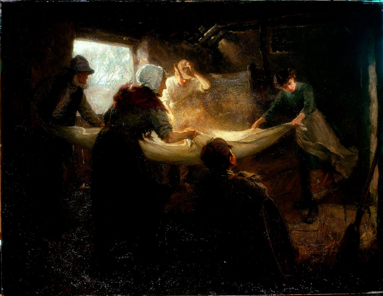 Kazanan Levha, 1898 by Ralph Hedley